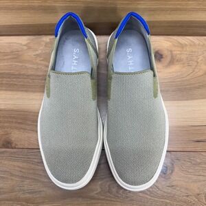 Rothys City Slip On Sneakers Womens 7.5 Green Comfort Flats